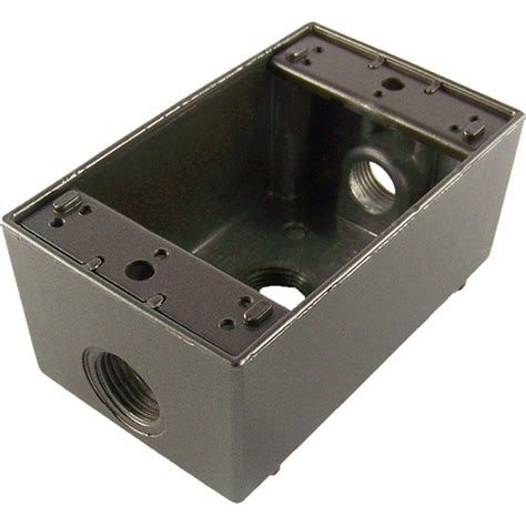 electrical box for oulets|low clearance outlet box.